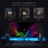 imageRedragon GS520 RGB Desktop Speakers 20 Channel PC Computer Stereo Speaker with 6 Colorful LED Modes Enhanced Sound and EasyAccess Volume Control USB Powered w 35mm CableBlack