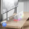 imageRedragon GS560 RGB Desktop Soundbar 20 Channel Computer Speaker with Dynamic Lighting Bar AudioLight SyncDisplay TouchControl Backlit with Volume Knob USB Powered w 35mm Cable BlackWhite