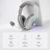 imageRedragon H350 RGB Wired Gaming Headset Dynamic RGB Backlight  Stereo SurroundSound  50MM Drivers  Detachable Microphone OverEar Headphones Works for PCPS4XBOX OneNSWhite