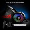 imageRedragon H350 RGB Wired Gaming Headset Dynamic RGB Backlight  Stereo SurroundSound  50MM Drivers  Detachable Microphone OverEar Headphones Works for PCPS4XBOX OneNSBlack