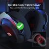 imageRedragon H510 PRO 3Mode RGB Gaming Headset  71 Surround Sound  53MM Audio Drivers in Memory Foam Ear Pads wDurable Fabric Cover Multi Platforms Headphone  USB Powered for PCPS4NSBlack Wireless H510 PRO
