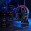 imageRedragon H510 PRO 3Mode RGB Gaming Headset  71 Surround Sound  53MM Audio Drivers in Memory Foam Ear Pads wDurable Fabric Cover Multi Platforms Headphone  USB Powered for PCPS4NSBlack Wireless H510 PRO