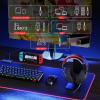 imageRedragon H510 PRO 3Mode RGB Gaming Headset  71 Surround Sound  53MM Audio Drivers in Memory Foam Ear Pads wDurable Fabric Cover Multi Platforms Headphone  USB Powered for PCPS4NSBlack Wireless H510 PRO