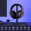 imageRedragon H858 3Mode Wireless Gaming Headset 71 Surround Sound 53 mm Drivers Memory Foam Ear Pads Detachable Noisecanceling Microphone OverEar Headphones Works for Mobile PCPS5NSBlack