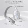 imageRedragon H868 3Mode Wireless RGB Gaming Headset 71 Surround Sound 40 mm Drivers Leather Foam Ear Pads Noisecanceling Microphone OverEar Headphones Works for Mobile PCPS5XBOXNSWhite