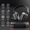 imageRedragon H868 3Mode Wireless RGB Gaming Headset 71 Surround Sound 40 mm Drivers Leather Foam Ear Pads Noisecanceling Microphone OverEar Headphones Works for Mobile PCPS5XBOXNSBlack