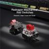 imageRedragon K556 PRO Upgraded Wireless RGB Gaming Keyboard BT24Ghz TriMode Aluminum Mechanical Keyboard wNoLag Connection HotSwap Linear Quiet Red SwitchBlack PRO