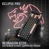 imageRedragon K673 MAX 75 Wireless Gasket RGB Gaming Keyboard 3Modes 81 Keys PBT Compact Mechanical Keyboard wHotSwap Socket Dedicated Knob Control ampamp 5Layer Noise Dampening Custom Linear SwitchDawn Sakura CNC