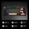 imageRedragon K673 MAX 75 Wireless Gasket RGB Gaming Keyboard 3Modes 81 Keys PBT Compact Mechanical Keyboard wHotSwap Socket Dedicated Knob Control ampamp 5Layer Noise Dampening Custom Linear SwitchDawn Sakura CNC