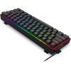 imageRedragon K683 Rapid Trigger HE Gaming Keyboard 60 61 Keys Wired Mechanical Keyboard wHyperFast Actuation Dedicated Hall Effect Magnetic Switch Actuation Point Adjustable 8K Hz Polling RateBlack  Strap HE Version