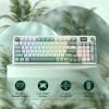 imageRedragon K719 PRO Wireless Gasket Gaming Keyboard wHype Screen ampamp Knob 95 Keys Mechanical Keyboard EasyControl 114 TFT Info Display 5Layer Noise Dampening Custom Linear Switch Anime EditionJade Cloud