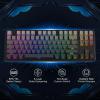 imageRedragon K728 PRO 80 Wireless Gasket Gaming Keyboard 3Mode 87 Keys TKL Mechanical Keyboard wSouthFacing LED ampamp HotSwap Socket 5Layer Noise Dampening Custom Linear Switch PBT Gradient KeycapsConcrete Jungle