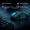 imageRedragon M913 Impact Elite Wireless Gaming Mouse 16000 DPI WiredWireless RGB Mouse with 16 Programmable Buttons 45 Hr Battery and Pro Optical Sensor 12 Side Buttons MMO MouseBlack