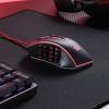 imageRedragon M913 Impact Elite Wireless Gaming Mouse 16000 DPI WiredWireless RGB Mouse with 16 Programmable Buttons 45 Hr Battery and Pro Optical Sensor 12 Side Buttons MMO MouseBlack
