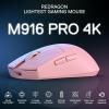 imageRedragon M916AK PRO 3Mode Anime Gaming Mouse 42G UltraLight 26K DPI Gaming Mouse wErgonomic Natural Grip Build Full Programmable Buttons Software Supports DIY Keybinds ampamp DPIPink