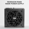 imageRedragon RGMS850W PRO 80 Gold 850 Watt Power Supply wUpgraded ATX 31 ampamp PCIe 51 Fully Modular Compact 150mm Size Smart ECO Low Noise Fan 100 Japanese Capacitors Full Mod CablesATX 31 Gold BK