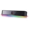 imageRedragon GS560 RGB Desktop Soundbar 20 Channel Computer Speaker with Dynamic Lighting Bar AudioLight SyncDisplay TouchControl Backlit with Volume Knob USB Powered w 35mm Cable BlackBlack