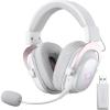 imageRedragon H510 PRO 3Mode RGB Gaming Headset  71 Surround Sound  53MM Audio Drivers in Memory Foam Ear Pads wDurable Fabric Cover Multi Platforms Headphone  USB Powered for PCPS4NSWhite Wireless H510 PRO