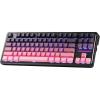 imageRedragon K728 PRO 80 Wireless Gasket Gaming Keyboard 3Mode 87 Keys TKL Mechanical Keyboard wSouthFacing LED ampamp HotSwap Socket 5Layer Noise Dampening Custom Linear Switch PBT Gradient KeycapsTide Pink