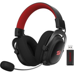 imageRedragon H510 PRO 3Mode RGB Gaming Headset  71 Surround Sound  53MM Audio Drivers in Memory Foam Ear Pads wDurable Fabric Cover Multi Platforms Headphone  USB Powered for PCPS4NSBlack Wireless H510 PRO