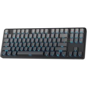 imageRedragon K728 PRO 80 Wireless Gasket Gaming Keyboard 3Mode 87 Keys TKL Mechanical Keyboard wSouthFacing LED ampamp HotSwap Socket 5Layer Noise Dampening Custom Linear Switch PBT Gradient KeycapsConcrete Jungle