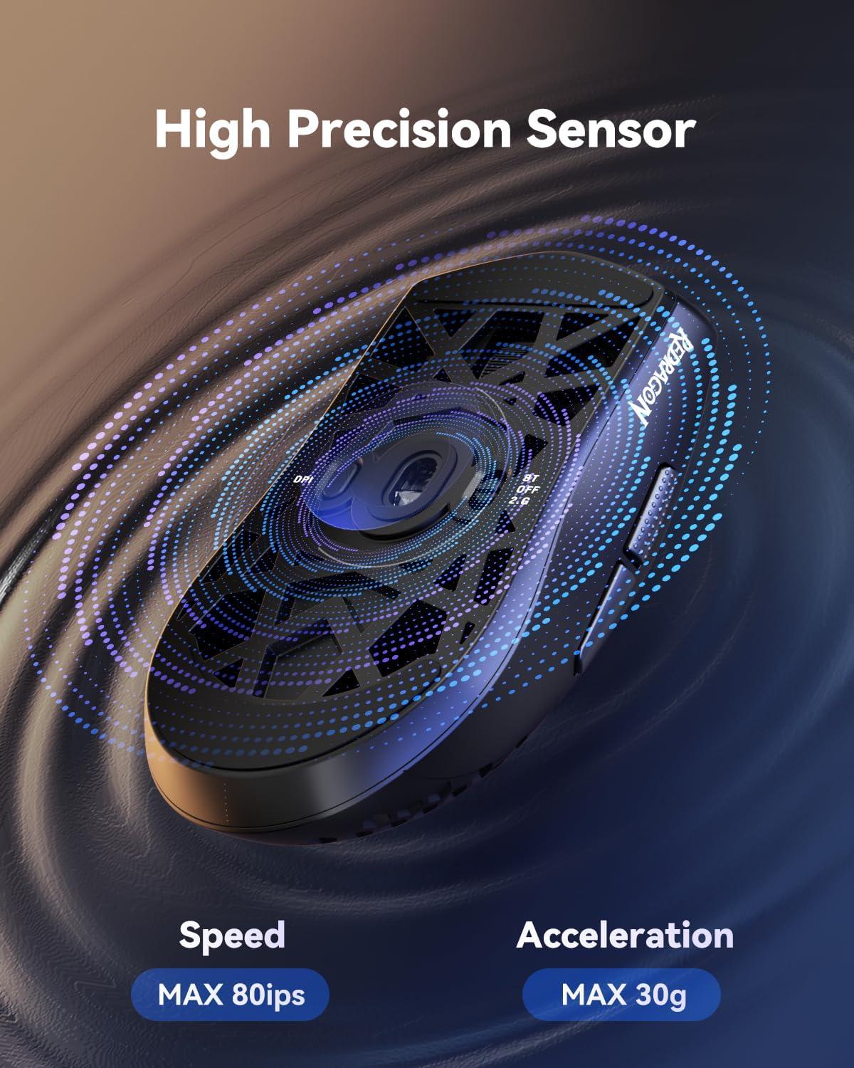 imageRedragon M617 Ultralight Honeycomb Shell Wired Gaming Mouse 41g 10000 DPI 6 Programmable Buttons DragFree Paracord TypeC Gamer Mouse with 2 Side Buttons for PCMacLaptop BlackBlack