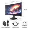 imageRedragon 27quot 144hz165HZ Curve Gaming Monitor QHD 2K 2560X1440 VA Frameless Computer Monitor 1ms Response Time Fully Compatible VESA Wall Mount27inch