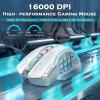 imageRedragon Gaming Mouse MMO Mouse Gaming UP 12400 DPI 19 Macro Programmable Buttons RGB Mouse with 12 Side Buttons 8  24g Weight Tuning for PC Laptop MOBA FPS M901K Blackwhite