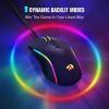 imageRedragon Gaming Mouse Wired Gaming Mouse 16000 DPI Opitacl Sensor Mouse with Fire Button Macro Editing Programmable RGB Ergonomic Mouse for LaptapPCMac