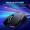 imageRedragon Gaming Mouse Wired Gaming Mouse 16000 DPI Opitacl Sensor Mouse with Fire Button Macro Editing Programmable RGB Ergonomic Mouse for LaptapPCMac