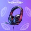 imageRedragon H211 Cronus Black Wired Gaming Headset Stereo Surround Sound NoiseCanceling Microphone Dynamic RGB Backlight 40 mm Drivers OverEar Headphones Works for PCPS5XBOXNSBlack