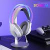 imageRedragon H231 Scream Wired Gaming Headset Stereo Surround Sound 40mm Drivers Leather Foam Ear Pads Noisecanceling Microphone Dynamic RGB Lighting Works with PCPS4PS5NSXboxone WhiteWhite