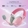 imageRedragon H848 Wireless Gaming Headset  Lightweight  71 Surround Sound  40MM Drivers  Detachable Microphone  Multi Platforms for PC PS543 Switch MobilePink