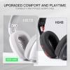imageRedragon H878 3Mode Wireless Blue Lighting Gaming Headset  Lightweight  71 Surround Sound  40MM Drivers  Detachable Microphone  Multi Platforms for PC PS543 Switch Mobile WhiteampampGrayWhite  Gray
