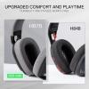 imageRedragon H878 3Mode Wireless Blue Lighting Gaming Headset  Lightweight  71 Surround Sound  40MM Drivers  Detachable Microphone  Multi Platforms for PC PS543 Switch Mobile WhiteampampGrayBlack  Gray