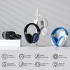 imageRedragon H878 3Mode Wireless Blue Lighting Gaming Headset  Lightweight  71 Surround Sound  40MM Drivers  Detachable Microphone  Multi Platforms for PC PS543 Switch Mobile WhiteampampGrayWhite  Gray