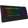 imageRedragon K512 Shiva RGB Backlit Membrane Gaming Keyboard with Multimedia Keys Linear MechanicalFeel Switch 6 Extra OnBoard Macro Keys Dedicated Media Control Detachable Wrist Rest WhiteBlack