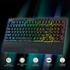imageRedragon K512 Shiva RGB Backlit Membrane Gaming Keyboard with Multimedia Keys Linear MechanicalFeel Switch 6 Extra OnBoard Macro Keys Dedicated Media Control Detachable Wrist Rest WhiteBlack
