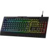 imageRedragon K512 Shiva RGB Backlit Membrane Gaming Keyboard with Multimedia Keys Linear MechanicalFeel Switch 6 Extra OnBoard Macro Keys Dedicated Media Control Detachable Wrist Rest WhiteBlack