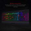 imageRedragon K512 Shiva RGB Backlit Membrane Gaming Keyboard with Multimedia Keys Linear MechanicalFeel Switch 6 Extra OnBoard Macro Keys Dedicated Media Control Detachable Wrist Rest WhiteBlack