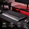imageRedragon K512 Shiva RGB Backlit Membrane Gaming Keyboard with Multimedia Keys Linear MechanicalFeel Switch 6 Extra OnBoard Macro Keys Dedicated Media Control Detachable Wrist Rest WhiteBlack