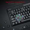 imageRedragon K580 VATA RGB LED Backlit Mechanical Gaming Keyboard with Macro Keys ampamp Dedicated Media Controls HotSwappable Socket Onboard Macro Recording Blue SwitchesBlue Switch