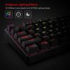 imageRedragon K582 RGB Mechanical Gaming Keyboard 100 104 Keys Standard Layout Gaming Keyboard with DoubleShot ABS Keycaps Dynamic 168M RGB Backlit ampamp Linear Red Switch Redefine Software SupportedBlack