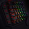 imageRedragon K585 DITI Wired OneHanded RGB Mechanical Gaming Keyboard 42 Keys TypeC Professional Gaming Keypad wUpgraded HotSwappable Socket 7 Onboard Macro Keys ampamp Detachable Wrist RestBlack