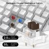 imageRedragon K585 DITI Wired OneHanded RGB Mechanical Gaming Keyboard 42 Keys TypeC Professional Gaming Keypad wUpgraded HotSwappable Socket 7 Onboard Macro Keys ampamp Detachable Wrist RestWhite