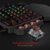 imageRedragon K585 DITI Wired OneHanded RGB Mechanical Gaming Keyboard 42 Keys TypeC Professional Gaming Keypad wUpgraded HotSwappable Socket 7 Onboard Macro Keys ampamp Detachable Wrist RestBlack