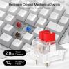 imageRedragon K585 DITI Wired OneHanded RGB Mechanical Gaming Keyboard 42 Keys TypeC Professional Gaming Keypad wUpgraded HotSwappable Socket 7 Onboard Macro Keys ampamp Detachable Wrist RestWhite