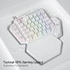 imageRedragon K585 DITI Wired OneHanded RGB Mechanical Gaming Keyboard 42 Keys TypeC Professional Gaming Keypad wUpgraded HotSwappable Socket 7 Onboard Macro Keys ampamp Detachable Wrist RestWhite