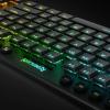 imageRedragon K621 Horus TKL Wireless RGB Mechanical Keyboard 50 BT24 GhzWired Three Modes 80 UltraThin Low Profile BT Keyboard wDedicated Media Control ampamp Linear Red Switches BlackBlack Red Switch