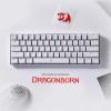 imageRedragon K630 Dragonborn 60 Wired RGB Gaming Keyboard 61 Keys Compact Mechanical Keyboard with Linear Red Switch Pro Driver Support WhiteWhite